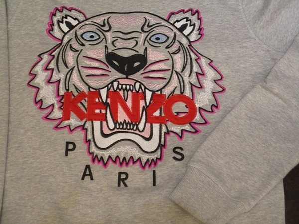 KENZO トラデザイン スウェット グレー(中古・古着通販】KENZO KENZO トラデザイン スウェット グレー(中古・古着通販】KENZO