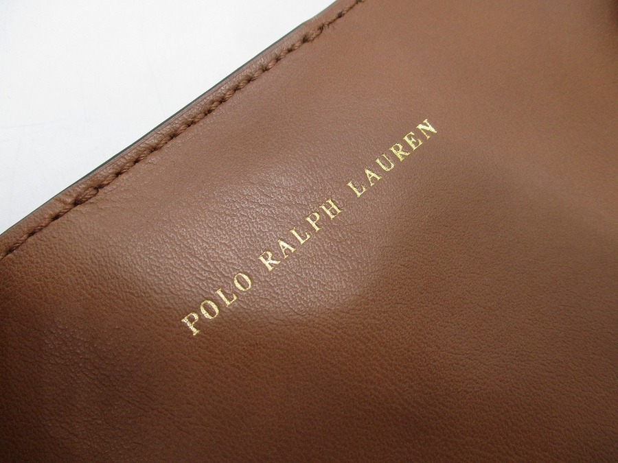 ラルフローレン レザートートバッグ スタッズ Ralph Lauren スタッズ レザー トート バッグ ⁄ ラルフローレン