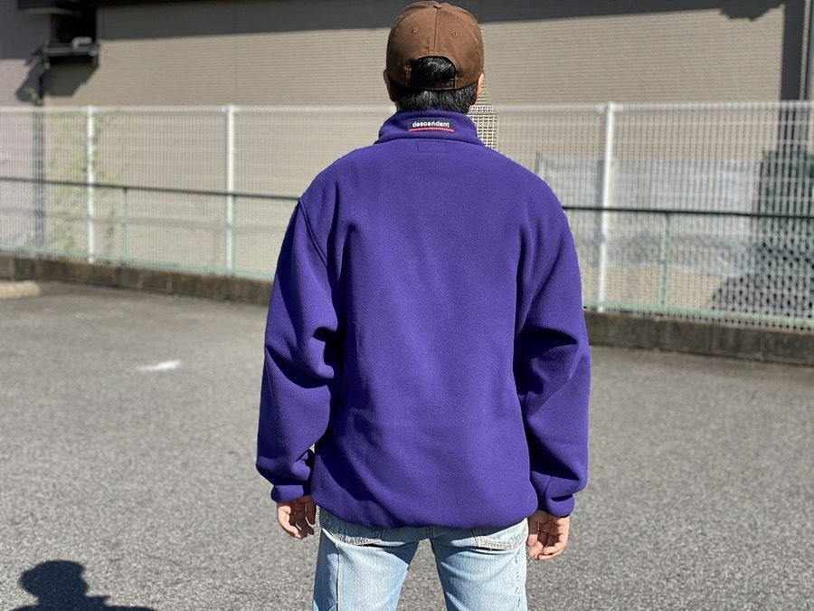 DESCENDANT HUMMING FLEECE PULLOVER size①