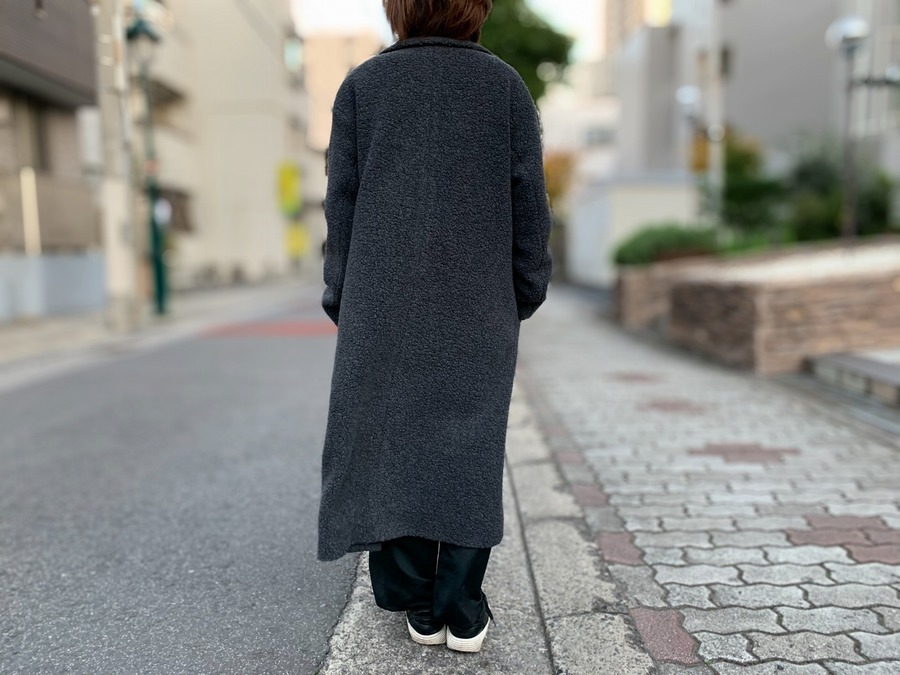 23区【ニジュウサンク】よりボアジャージドロップショルダーコートが 