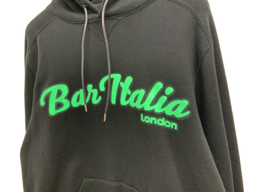 レア!!超美品】sacai bar italia londonフーディ サイズ - パーカー