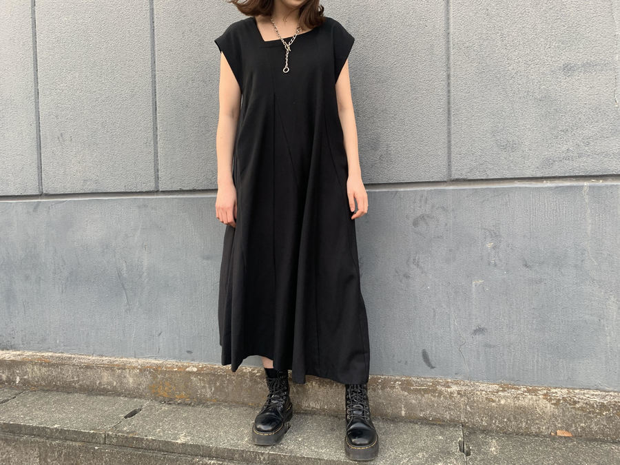 tricot comme des garcons シフォンワンピース