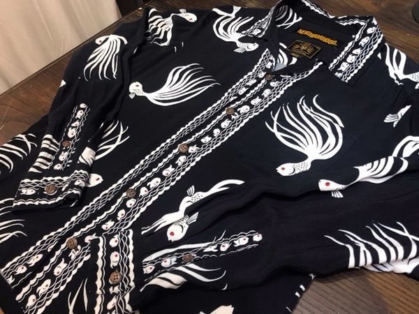 NEIGHBORHOOD ネイバーフッド 18SS OTHA FISH.ALOHA/R-SHIRT.SS