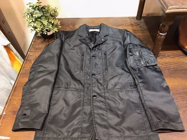 GIVENCHY/ジバンシー】よりナイロンミリタリージャケットが買取入荷 販売する ナイロン×レザーミリタリージャケット エルメス ミリタリージャケット