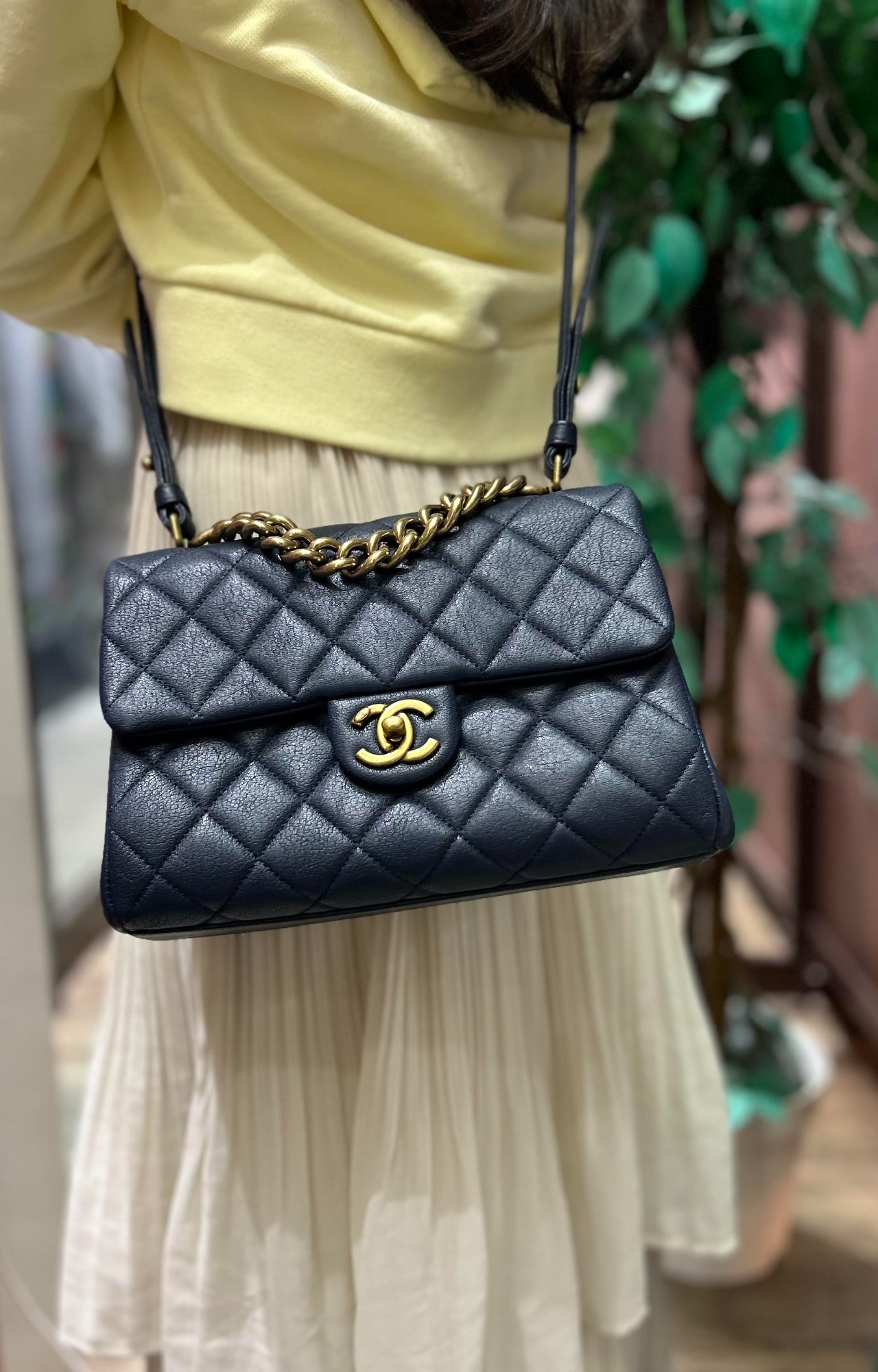 【憧れの煌めき】CHANEL マトラッセチェーンバッグ 憧れの煌めき】CHANEL マトラッセチェーンバッグ