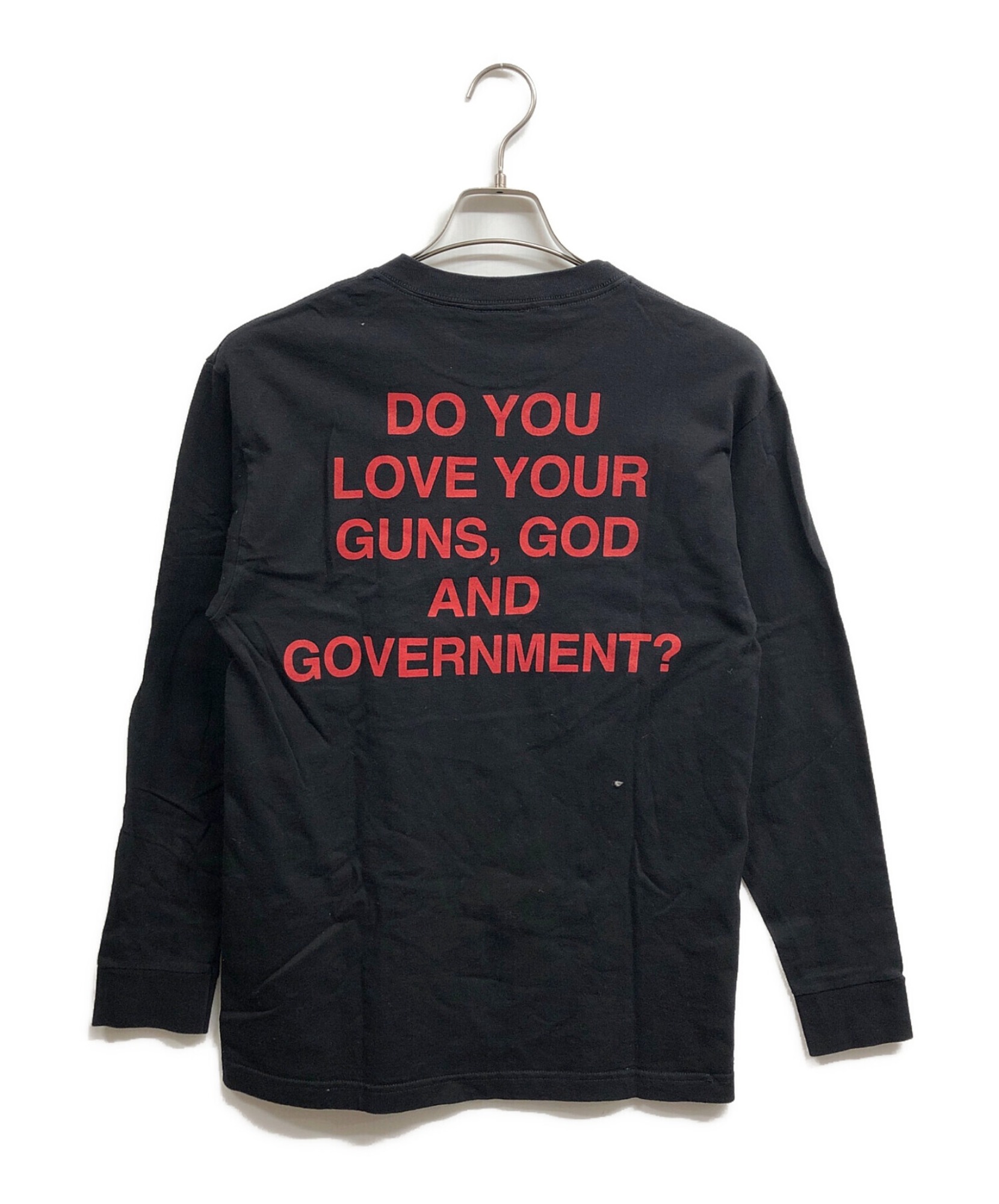 90s USA製 マリリン・マンソン Believe 長袖 黒 giant GIANT / ジャイアント】Marilyn Manson 長袖Tシャツ|2000年コピー