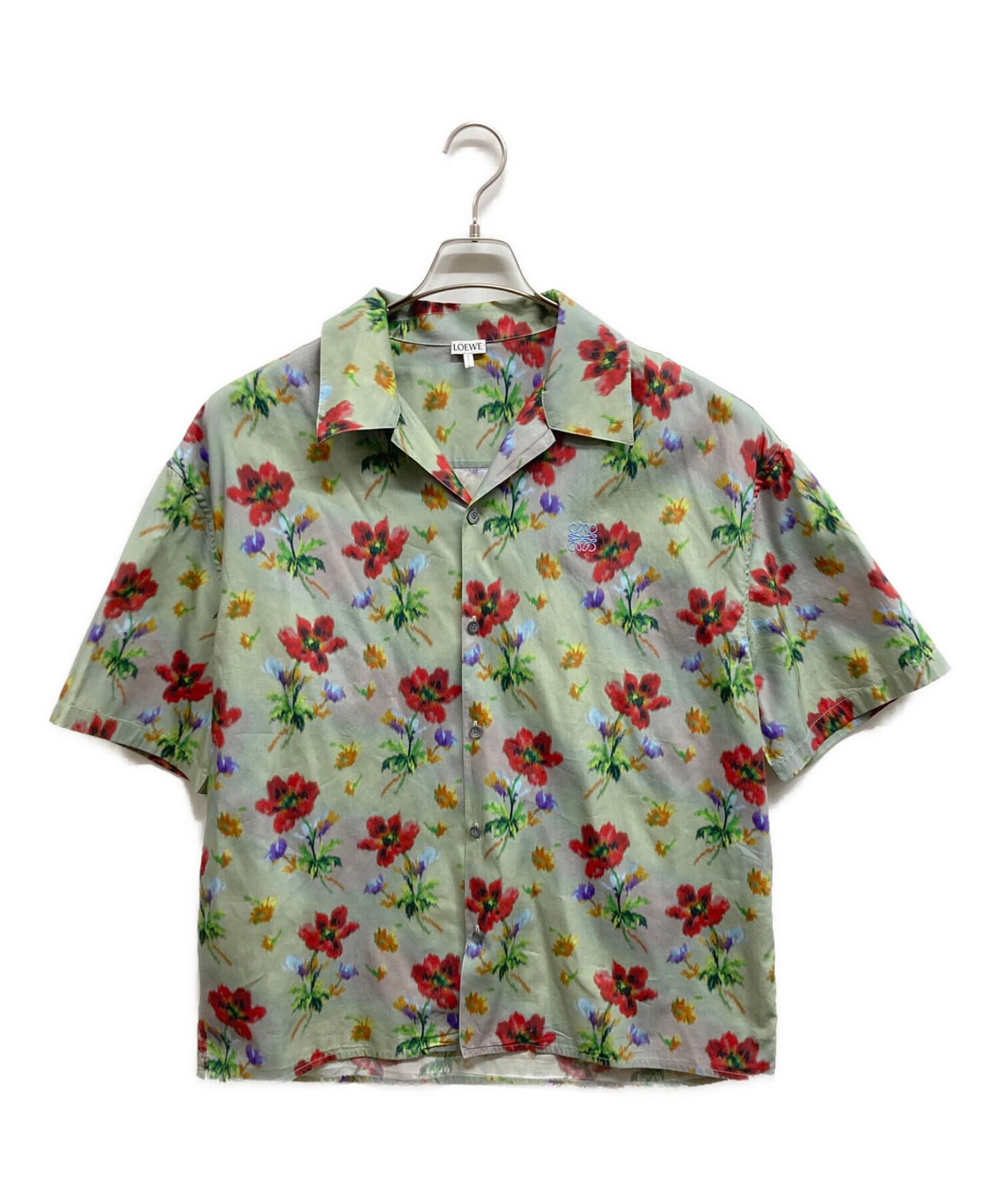 LOEWE 25AW ショートスリーブ シャツ（コットン&シルク）花柄シャツ LOEWE / ロエベ】25AW SHORT SLEEVE SHIRT | 上質な色彩が日常を彩る