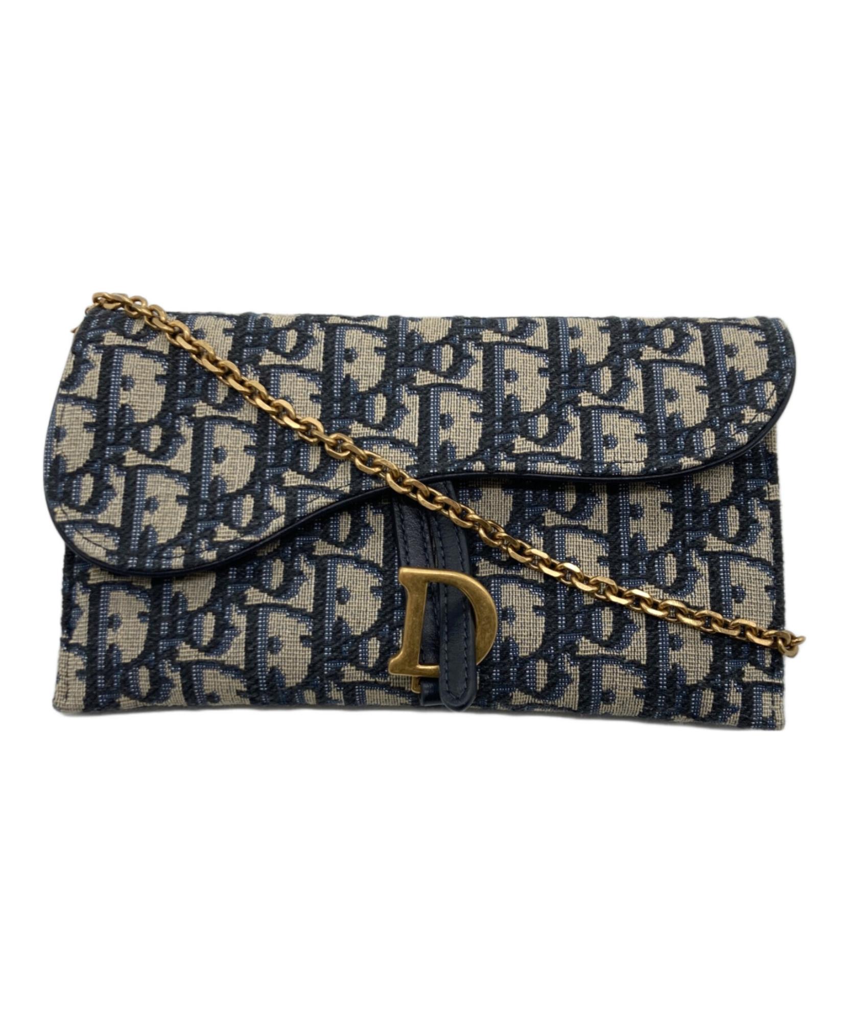 Christian Dior / クリスチャン ディオール】サドルチェーンポーチ 