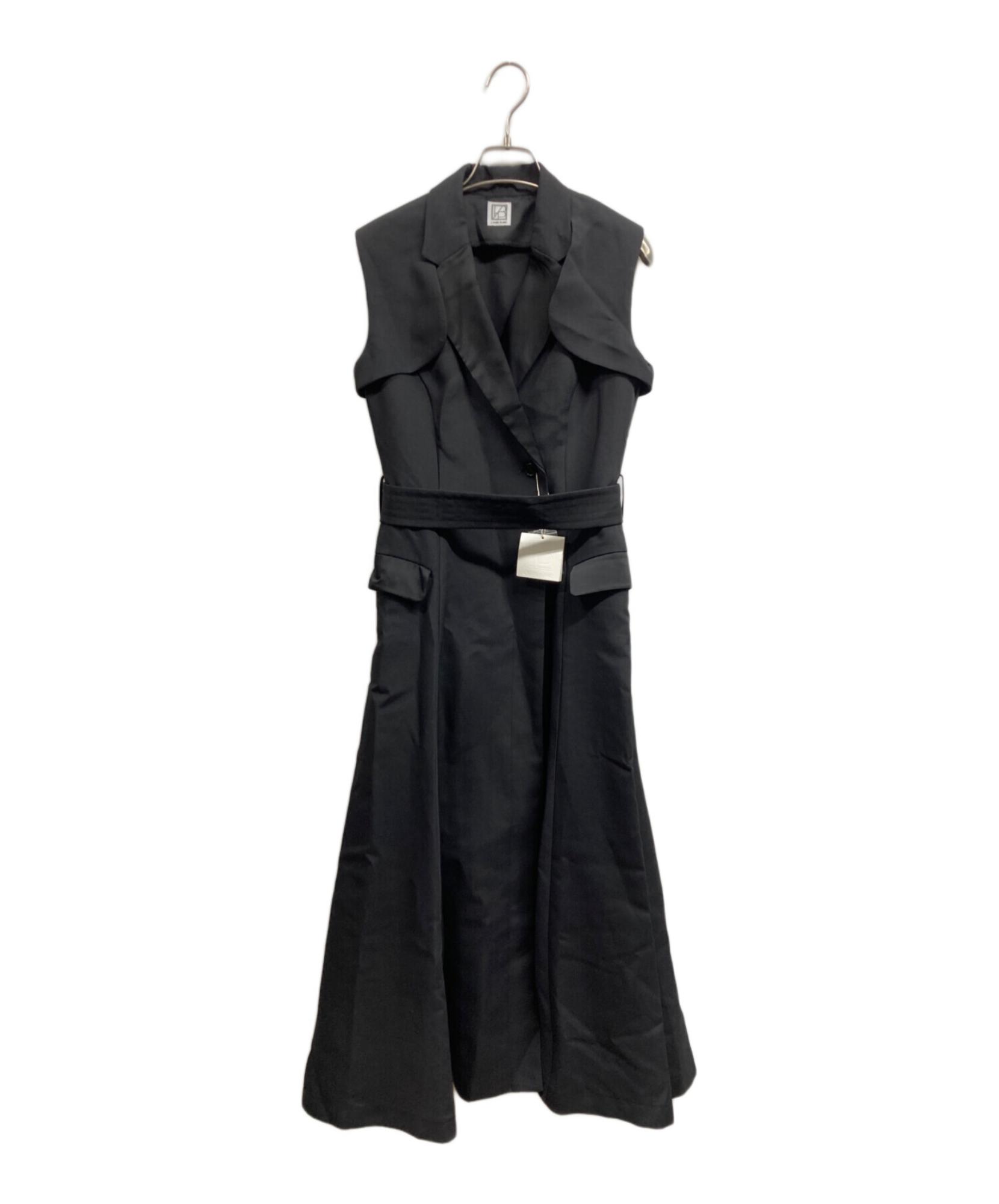 L'AUBE BLANC / ローブ ブラン】Sleeveless Coat Dress | 纏うだけで
