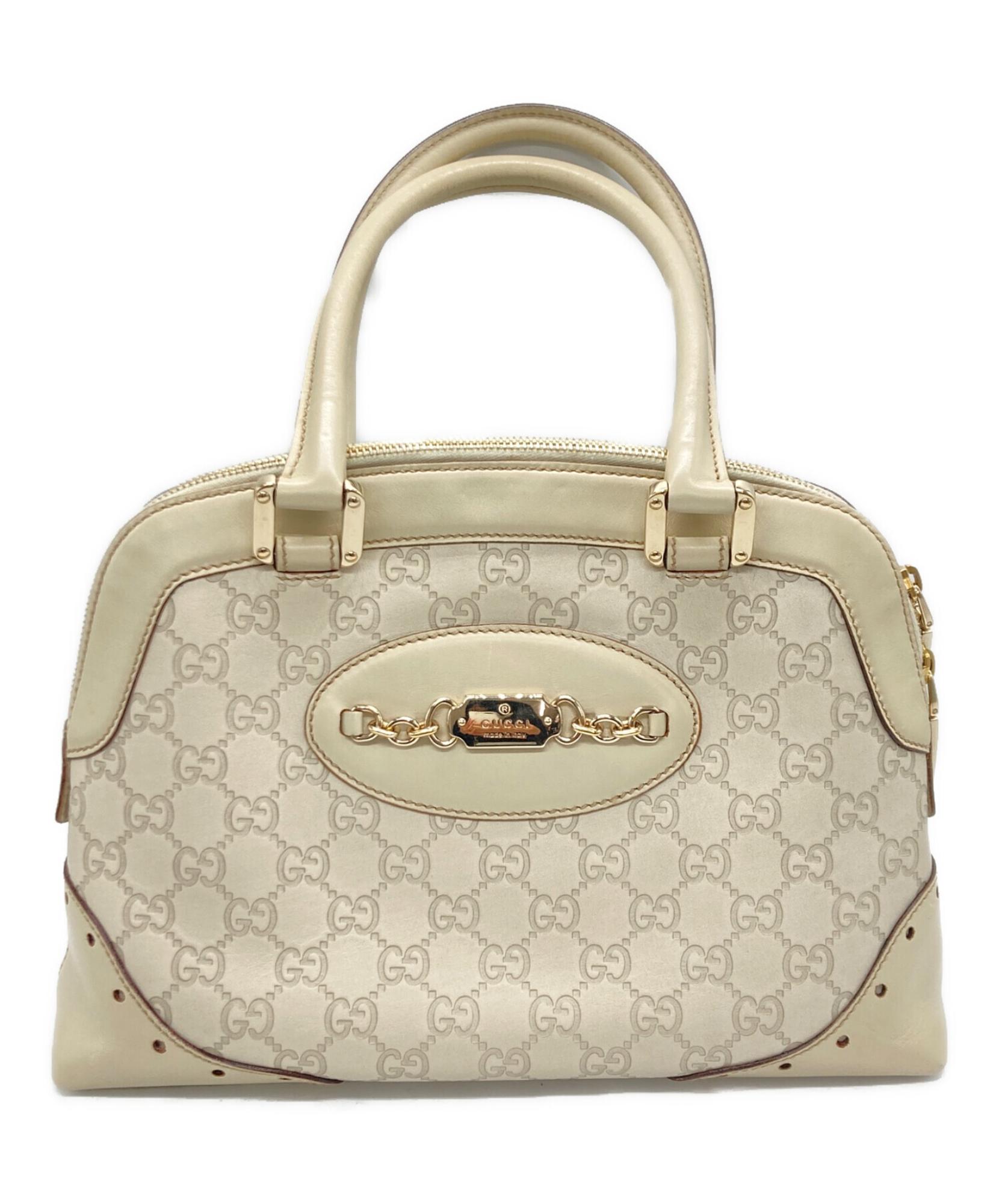 GUCCI / グッチ】グッチシマ ハンドバッグ | 上質なレザーが日常に 