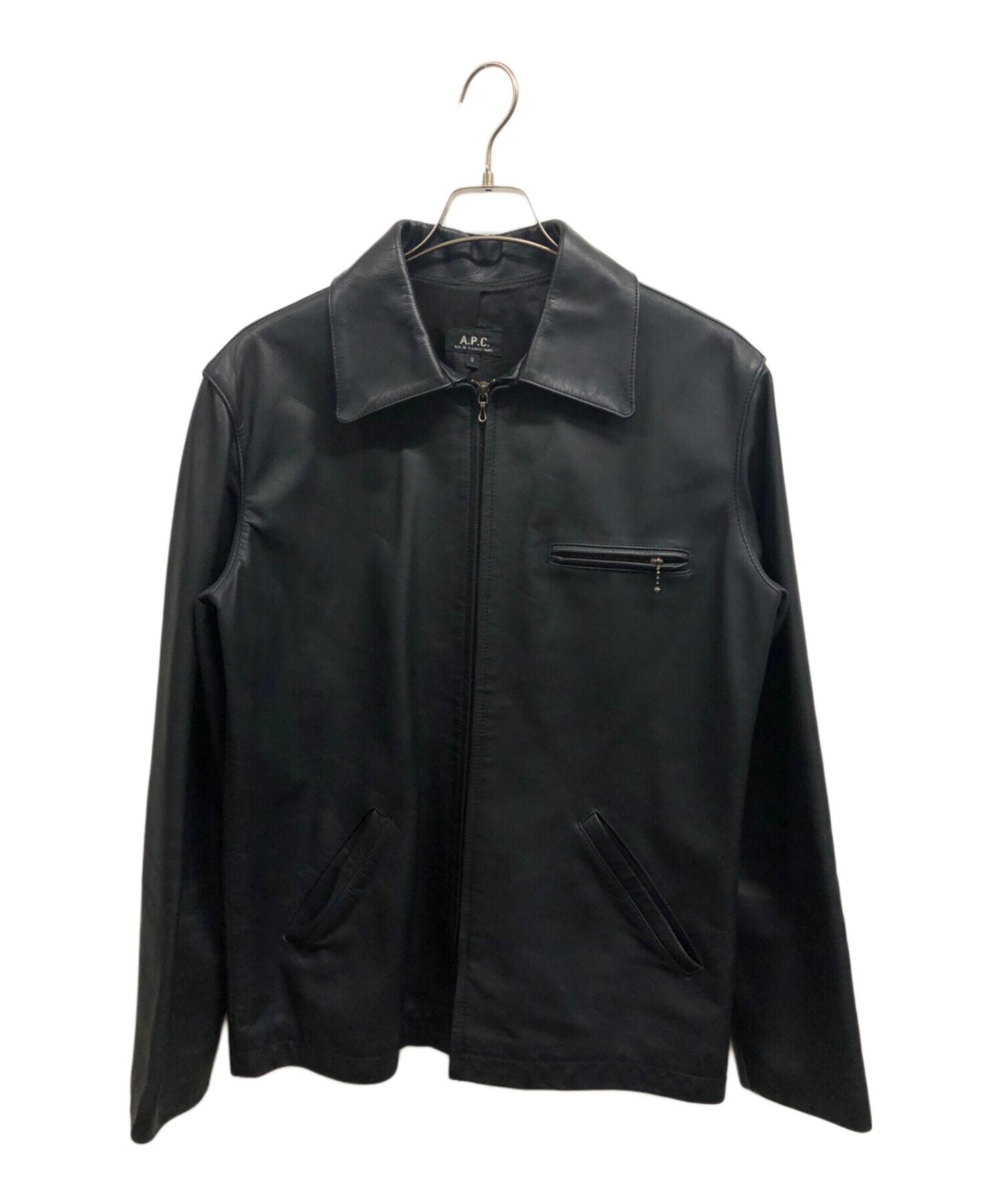 A.P.C. / アーペーセー】フランス製シングルライダースジャケット | 時
