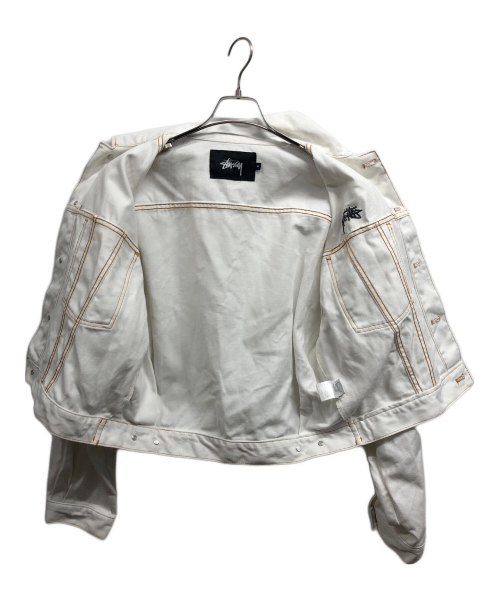 ジャケット・アウター Stussy Women Round Stamp Denim Jacket stussy / ステューシー】cropped denim jacket | トレンドの丈感で差を