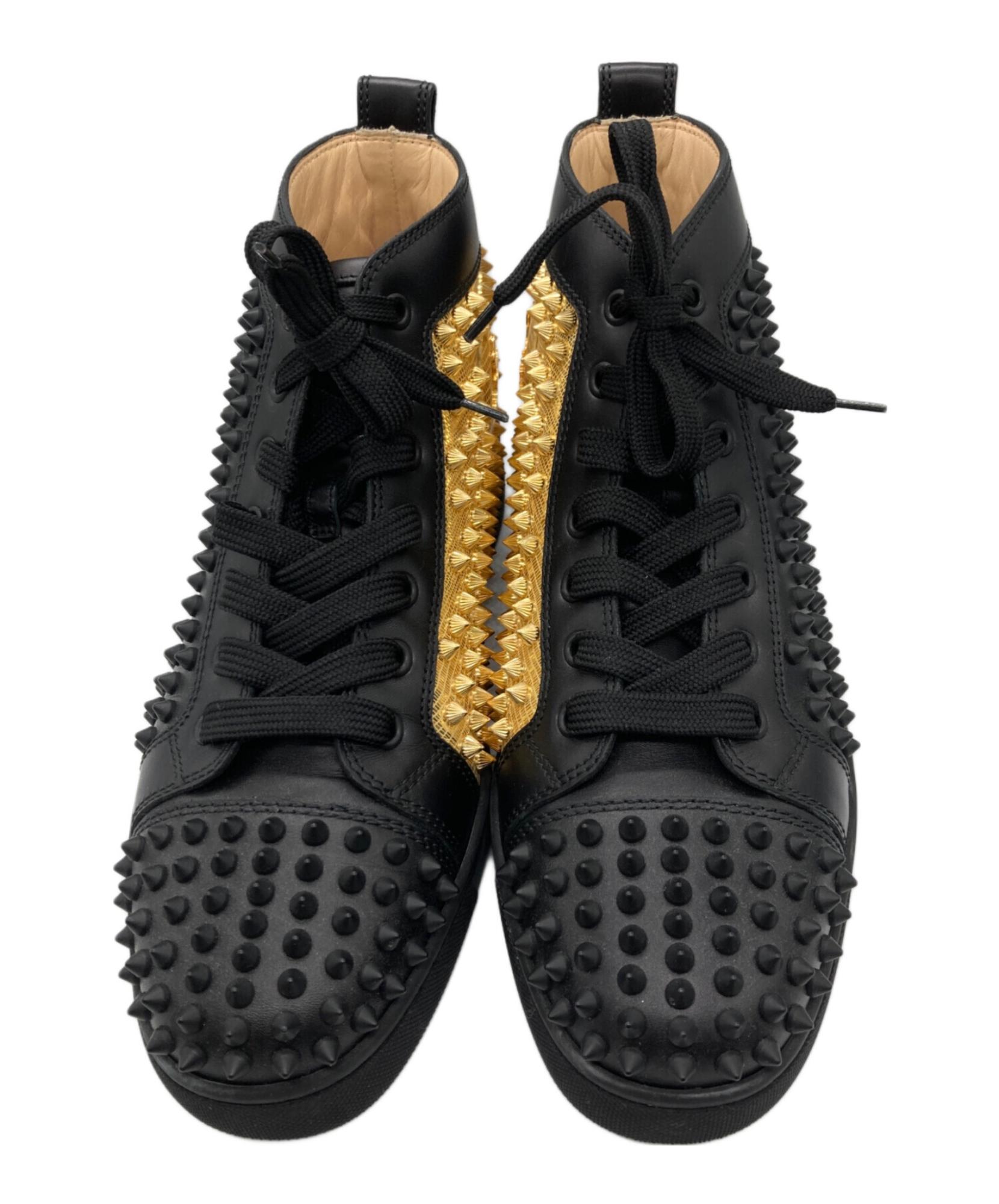 Christian Louboutin　ルブタン　スタッズスウェードスニーカー Christian Louboutin / クリスチャン・ルブタン】スタッズ付き