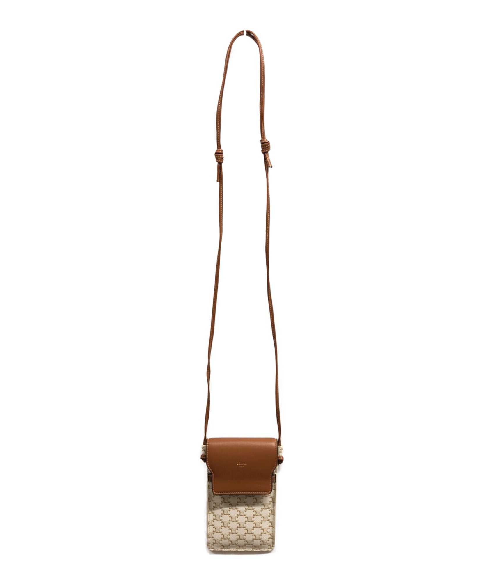 CELINE / セリーヌ】トリオンフ フォンポーチ|日常にクラス感を添える