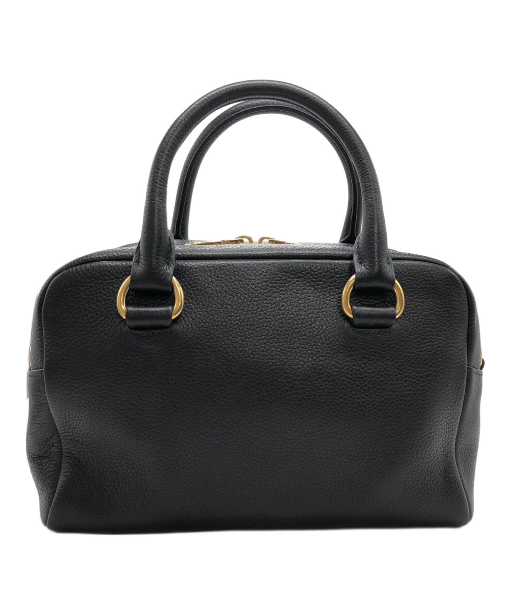 PRADA / プラダ】日常に溶け込む漆黒のレザー2WAYショルダーバッグが
