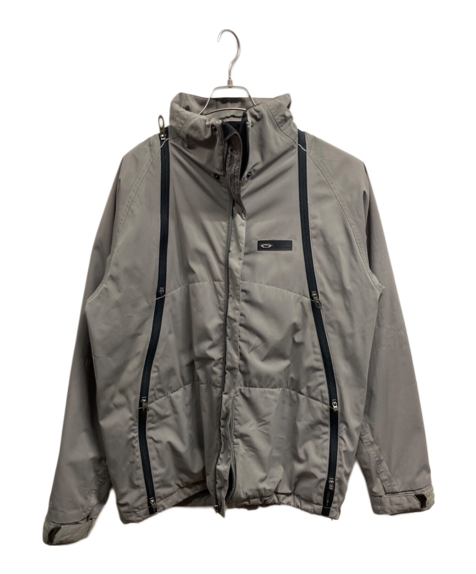 00s Oakley テックジャケット 銀タグ L メタルロゴ アーカイブ OAKLEY / オークリー】00s NITRO FUEL 2 jacket | Y2Kテックギアの