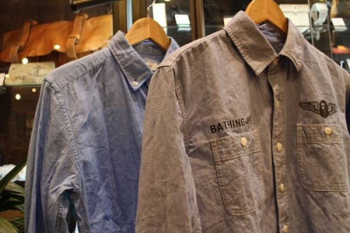 長袖シャツのスウェット