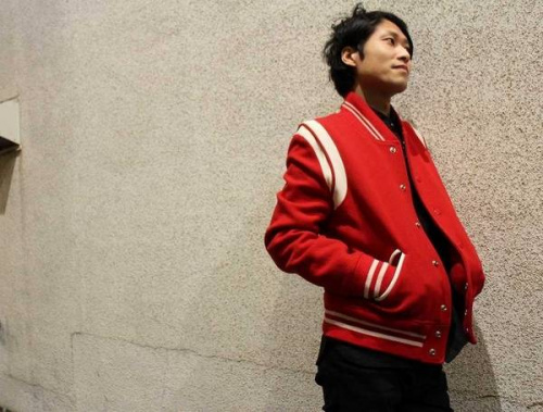 メンズのスタジャン