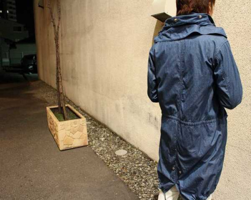 トップスのモッズコート