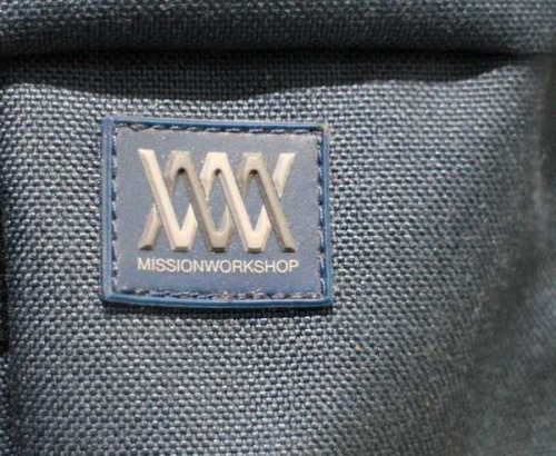 バックパックのMISSIONWORKSHOP