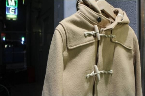 ダッフルコートの秋冬物