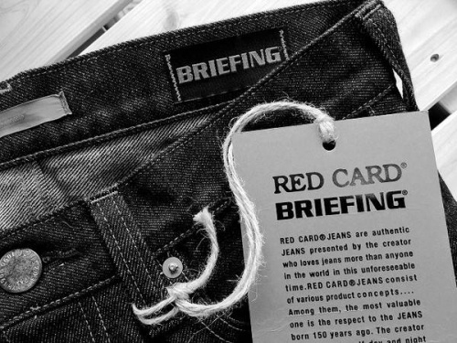 RED CARDのリジットデニム