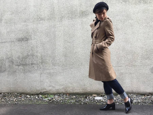 ハイクのトレンチコート