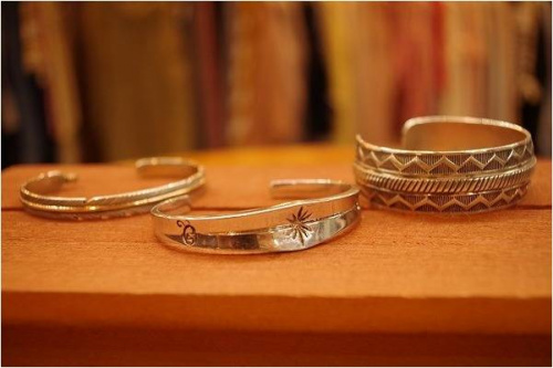 バングルのインディアンジュエリー