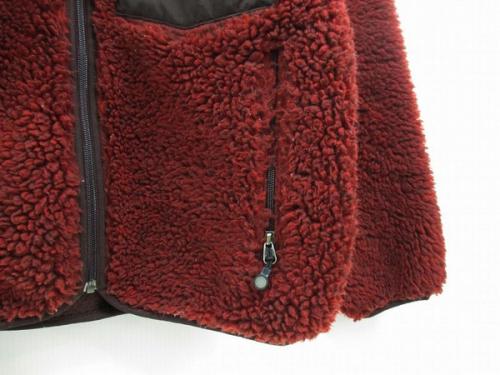 クラシックレトロフリースジャケットのメンズ