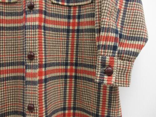 チェックビッグシャツコートのレディース　8179254