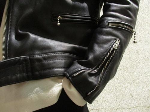 サイクロンダブルライダースジャケットのメンズ CYCLONE