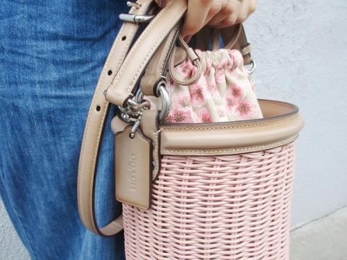 コーチのカゴバッグ