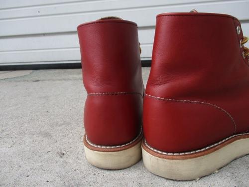 レッドウィングのアイリッシュセッター プレーントゥブーツ