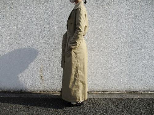 LONG TRENCH COATのレディース