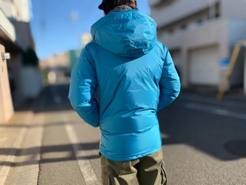 ナンガのダウンジャケット