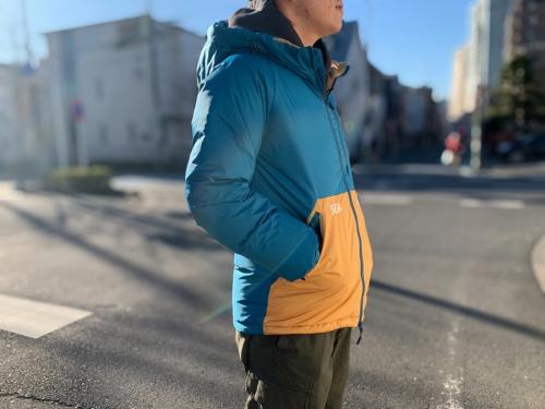 ダウンジャケットのメンズ