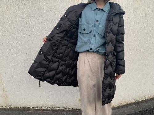 ダウンコートのレディース