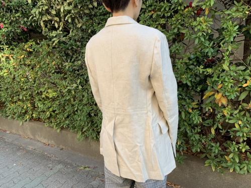 カオスのGLリネンオクサリージャケット