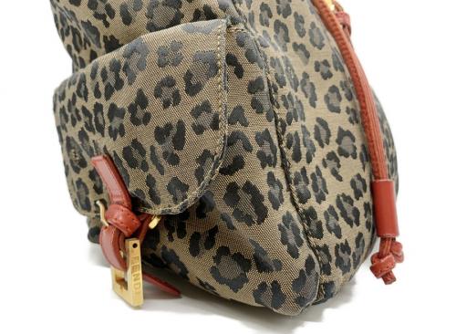 レオパードリュックのレディース