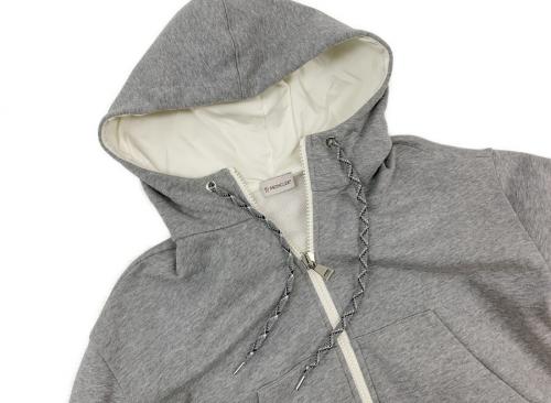 モンクレールのMAGLIA CARDIGAN/バックワッペンジップパーカー/JERSEY HOODIE/ジャージロゴフーディー