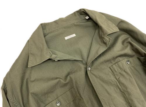 オープンカラーシャツ オリーブのメンズ
