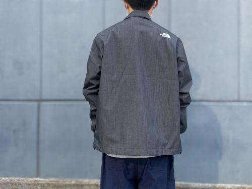 ザノースフェイススのGTX Denim Coach Jacket