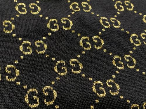 GGコットンラメファブリックニットのレディース