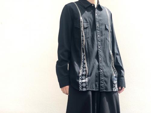 マインデニムのBandana Zip Denim SH