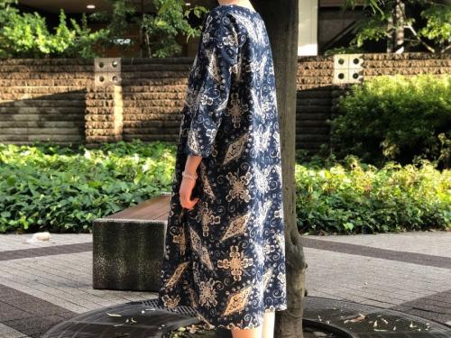 フォーティファイブアールのインディゴワンピース