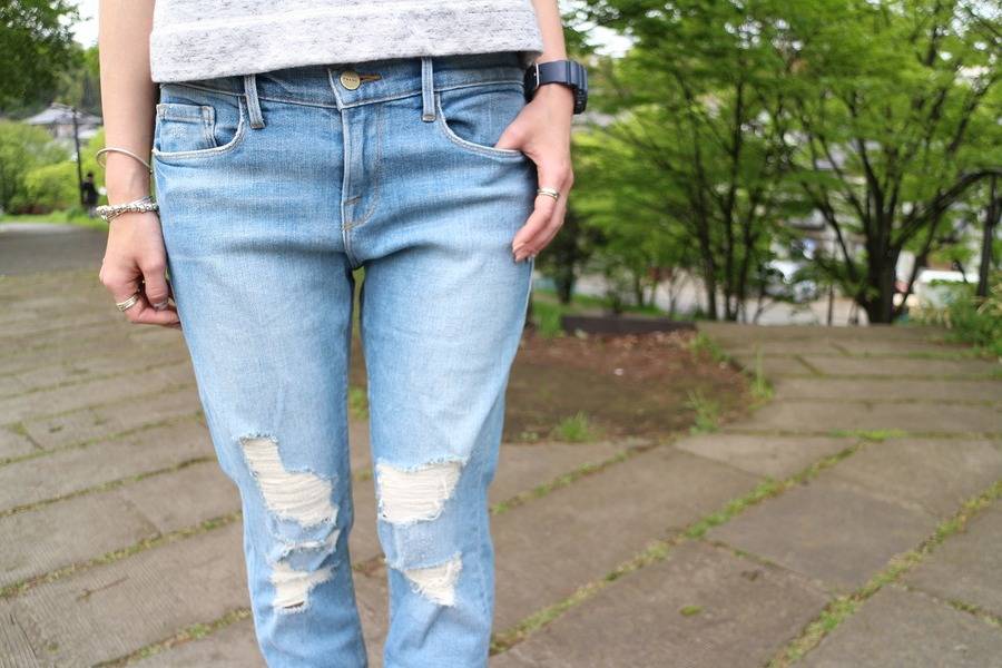 Frame Denim フレームデニム ボーイフレンドデニム入荷です 16 04 23発行