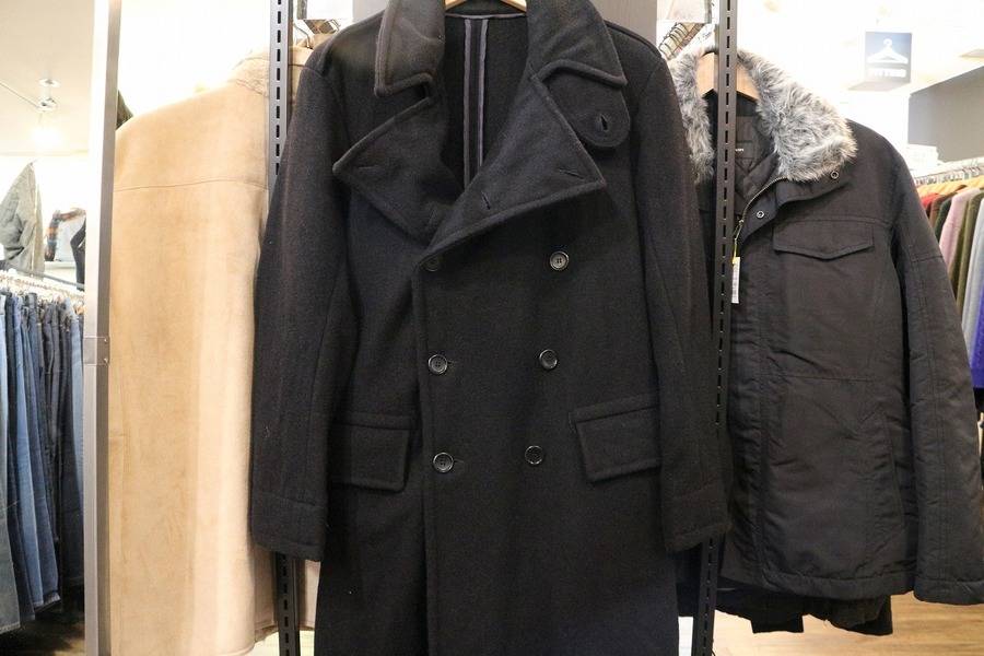 ANATOMICA Pコート ANATOMICA SAPPORO ONLINE STORE / PEA COAT / FRENCH WOOL / NAVY