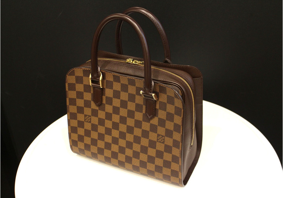 ルイヴィトン トリアナ　ハンドバッグ ショルダーバッグ　ダミエエベヌ　ブラウン LOUIS VUITTON(ルイヴィトン)からダミエエベヌトリアナが入荷致しまし
