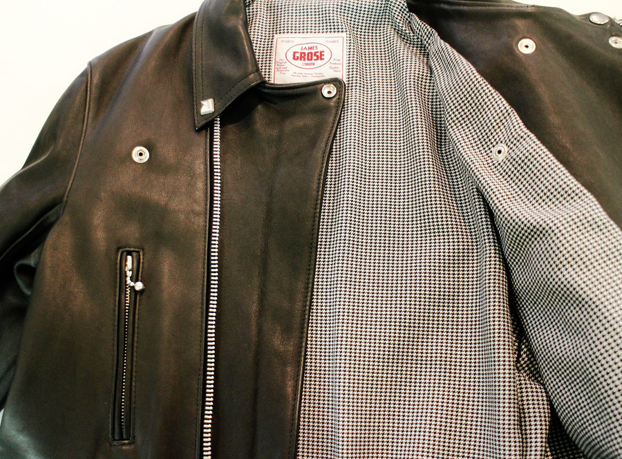 英国レザーブランド JAMES GROSEよりダブルライダースジャケット入荷 ...