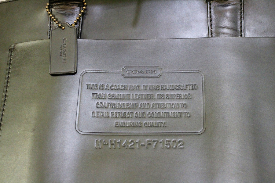 COACH（コーチ）レザートートバッグのご紹介☆[2019.06.23発行
